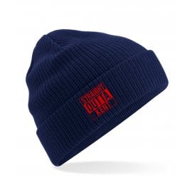 Straight Outta Kent Embroidered Organic Cotton Beanie