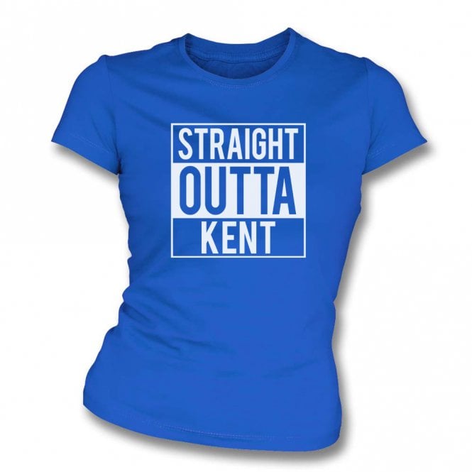 Straight Outta Kent Womens Slim Fit T-Shirt