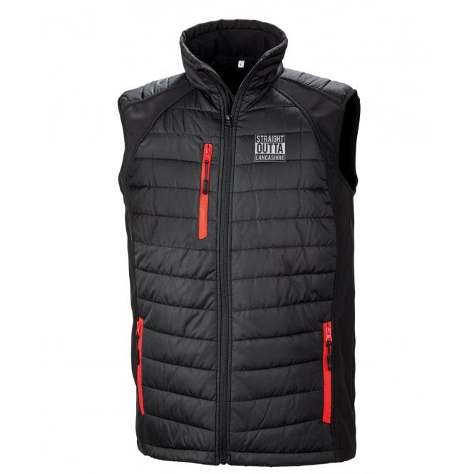 Straight Outta Lancashire Embroidered Gilet