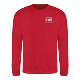 Straight Outta Lancashire Embroidered Left Breast Logo Sweatshirt