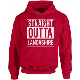 Straight Outta Lancashire Kids Hooded Sweatshirt