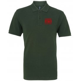 Straight Outta Leicestershire Embroidered Left Breast Logo Polo Shirt