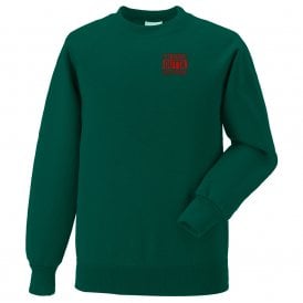 Straight Outta Leicestershire Embroidered Left Breast Logo Sweatshirt