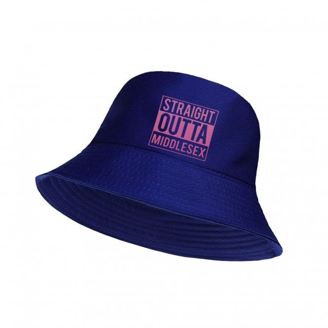 Straight Outta Middlesex Embroidered Bucket Hat