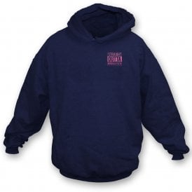Straight Outta Middlesex Embroidered Left Breast Logo Hooded Sweatshirt