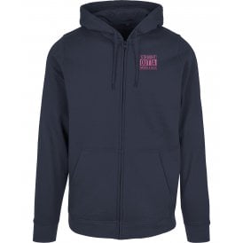 Straight Outta Middlesex Embroidered Left Breast Logo Zip Hooded Sweatshirt