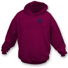 Straight Outta Northamptonshire Embroidered Left Breast Logo Hooded Sweatshirt