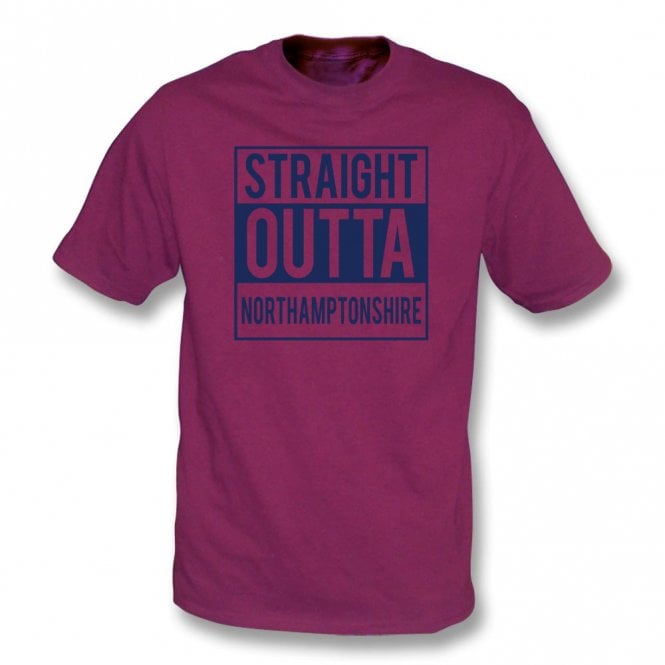 Straight Outta Northamptonshire Kids T-Shirt
