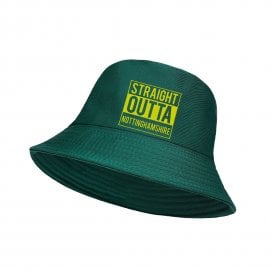 Straight Outta Nottinghamshire Embroidered Bucket Hat