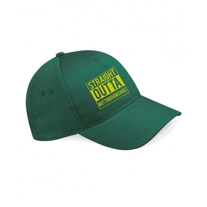 Straight Outta Nottinghamshire Embroidered Cap