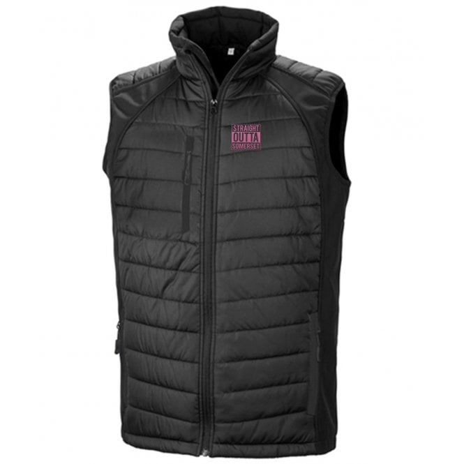 Straight Outta Somerset Embroidered Gilet