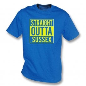 Straight Outta Sussex Kids T-Shirt