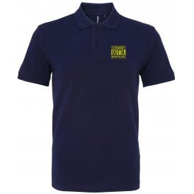 Straight Outta Warwickshire Embroidered Left Breast Logo Polo Shirt