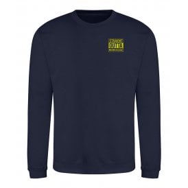 Straight Outta Warwickshire Embroidered Left Breast Logo Sweatshirt
