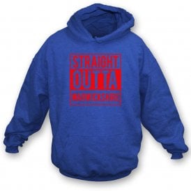 Straight Outta Warwickshire Kids Hooded Sweatshirt