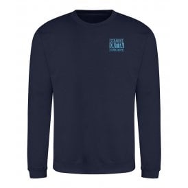 Straight Outta Yorkshire Embroidered Left Breast Logo Sweatshirt