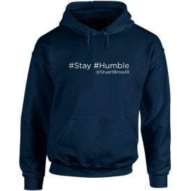 Stuart Broad "Stay Humble" Twitter Hooded Sweatshirt