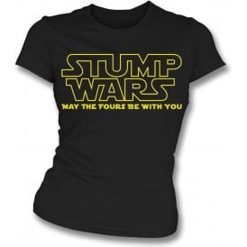 Stump Wars Womens Slim Fit T-Shirt