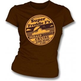 Super Freddie F's Pedalo Booze Cruise Womens Slim Fit T-Shirt