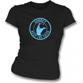Surrey Keep The Faith Women's Slimfit T-shirt