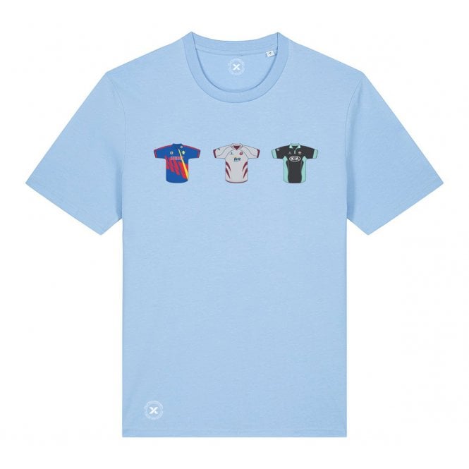Surrey Retro Cricket Kits (True Colours Collab) Organic T-Shirt