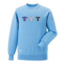 Surrey Retro Cricket Kits (True Colours Collab) Organic Sweatshirt