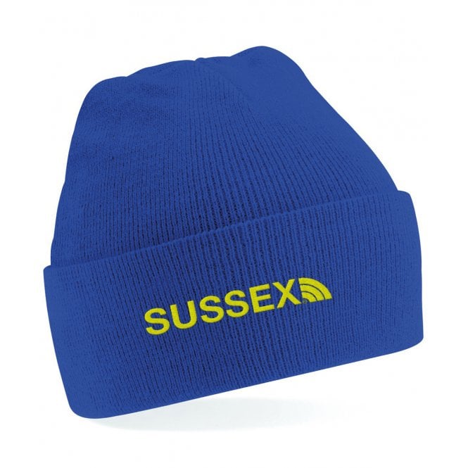 Sussex Region Embroidered Kids Beanie