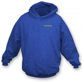 Sussex Region Embroidered Left Breast Logo Hooded Sweatshirt