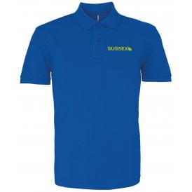 Sussex Region Embroidered Left Breast Logo Polo Shirt