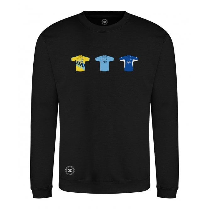 Sussex Retro Cricket Kits (True Colours Collab) Organic Sweatshirt