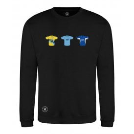 Sussex Retro Cricket Kits (True Colours Collab) Organic Sweatshirt