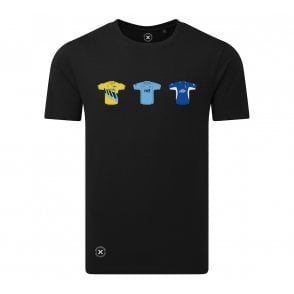 Sussex Retro Cricket Kits (True Colours Collab) Organic T-Shirt