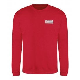 Talbot Road M16 (Lancashire) Embroidered Left Breast Logo Sweatshirt