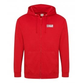Talbot Road M16 (Lancashire) Embroidered Left Breast Logo Zip Hooded Sweatshirt