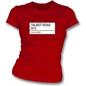 Talbot Road M16 Women's Slim Fit T-shirt (Lancashire)