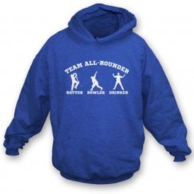 Team All-Rounder (Royal Blue) Hooded Sweatshirt