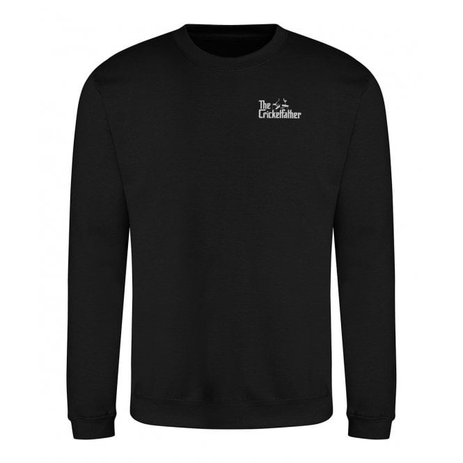 The Cricketfather Embroidered Left Breast Logo Sweatshirt
