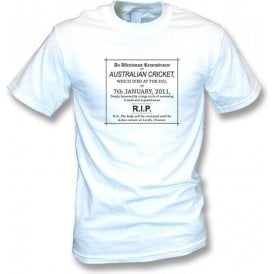 The Day Australian Cricket Died 07/01/2011 Children's T-shirt