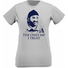 The Only MP I Trust (Monty Panesar) Womens Slim Fit T-Shirt