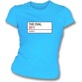 The Oval SE11 Women's Slim Fit T-shirt (Surrey)
