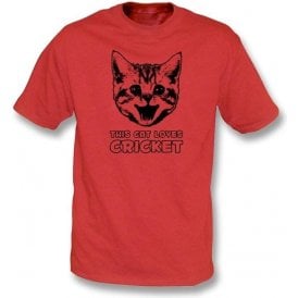 This Cat Loves Cricket T-Shirt