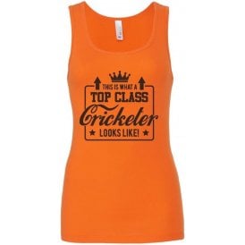 Top Class Cricketer Women's Baby Rib Tank Top