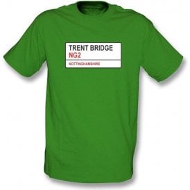 Trent Bridge NG2 T-shirt (Nottinghamshire)