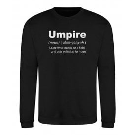 Umpire Dictionary Definition Sweatshirt
