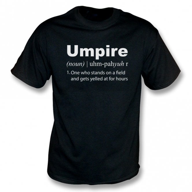 Umpire Dictionary Definition T-Shirt