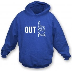 Umpire "Out" Hooded Sweatshirt