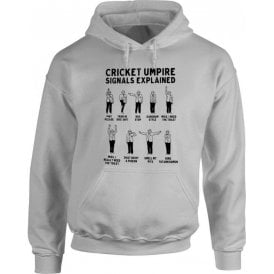 Umpire Signals Hooded Sweatshirt