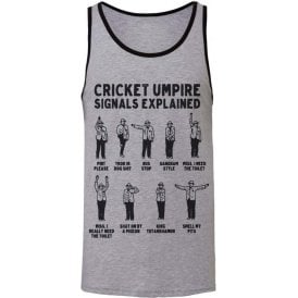 Umpire Signals Men's Tank Top