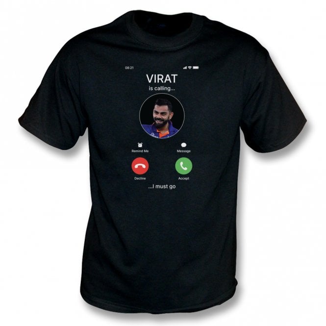 Virat Kohli Is Calling... (India Influenced) Kids T-Shirt