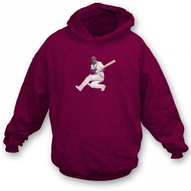 Viv Richards Art Print (West Indies) Hooded Sweatshirt